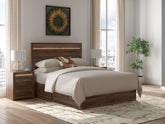 Hoover Furniture Outlet - Ashley Furniture - Janfyn Queen Panel Bed with 2 Sided Storage - Queen Panel Bed with 2 Sided Storage - PCB1010B6