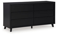 Danziar Queen Panel Bed and Dresser