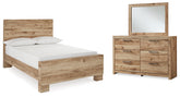 Hoover Furniture Outlet - Ashley Furniture - Hyanna Full Panel Bed, Dresser and Mirror - Full Panel Bed, Dresser and Mirror - B1050B23