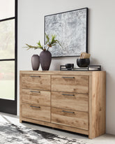 Hoover Furniture Outlet - Ashley Furniture - Hyanna Dresser - Six Drawer Dresser - B1050-31