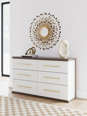 Hoover Furniture Outlet - Ashley Furniture - Kendanport Dresser - Six Drawer Dresser - PCB1108-31