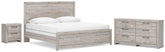 Hoover Furniture Outlet - Ashley Furniture - Broachmyn King Panel Bed, Dresser and Nightstand - King Panel Bed, Dresser and Nightstand - PCB1120B14