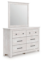 Hoover Furniture Outlet - Ashley Furniture - Makidern Dresser and Mirror - Dresser and Mirror - PCB1171B1