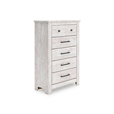 Hoover Furniture Outlet - Ashley Furniture - Makidern Chest of Drawers - Five Drawer Chest - PCB1171-46