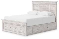 Makidern Queen Panel Storage Bed