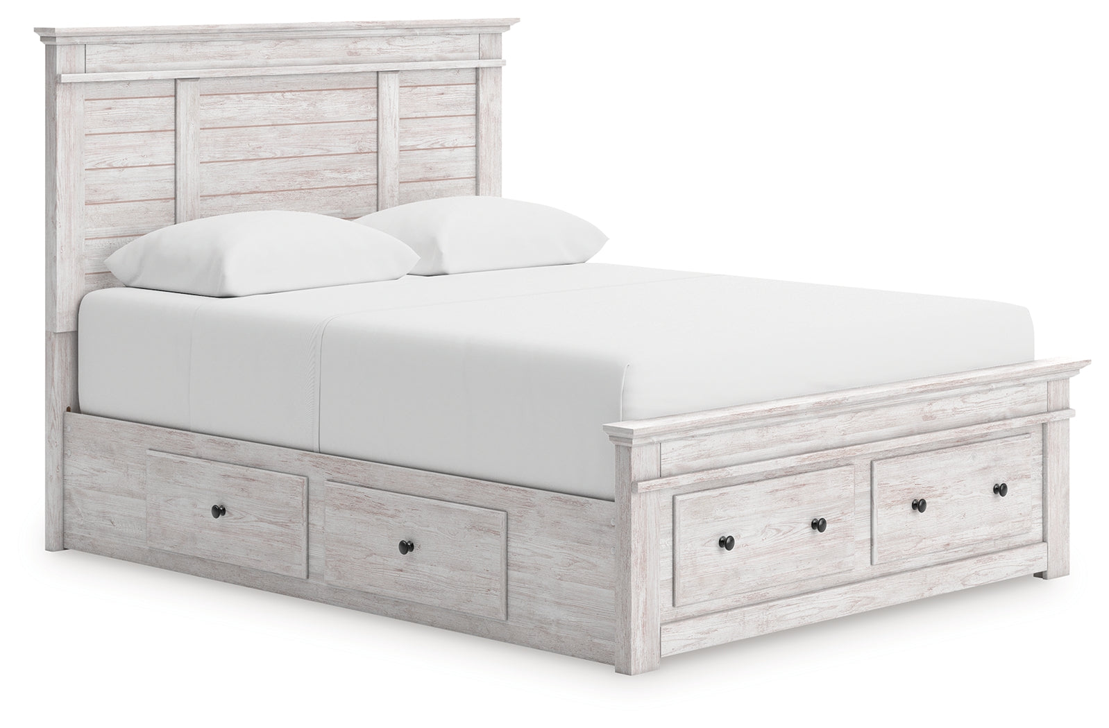 Hoover Furniture Outlet - Ashley Furniture - Makidern Queen Panel Storage Bed - Queen Panel Storage Bed - PCB1171B10