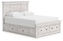 Hoover Furniture Outlet - Ashley Furniture - Makidern Queen Panel Storage Bed - Queen Panel Storage Bed - PCB1171B10
