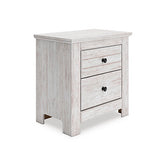 Hoover Furniture Outlet - Ashley Furniture - Makidern Nightstand - Two Drawer Night Stand - PCB1171-92