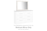 Hoover Furniture Outlet - Ashley Furniture - Gerridan Bedroom Mirror - Bedroom Mirror - B1190-36