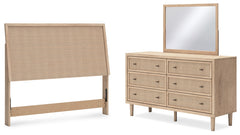 Hoover Furniture Outlet - Ashley Furniture - Cielden Queen Panel Headboard, Dresser and Mirror - Queen Panel Headboard, Dresser and Mirror - B1199B8