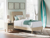 Hoover Furniture Outlet - Ashley Furniture - Cielden Twin Panel Bed - Twin Panel Bed - B1199B18