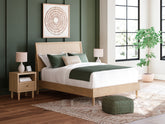 Hoover Furniture Outlet - Ashley Furniture - Cielden Queen Panel Bed - Queen Panel Bed - B1199B3