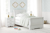 Hoover Furniture Outlet - Ashley Furniture - Anarasia Twin Sleigh Bed - Twin Sleigh Bed - B129B1
