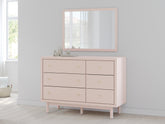 Hoover Furniture Outlet - Ashley Furniture - Wistenpine Dresser and Mirror - Dresser and Mirror - B1323B1
