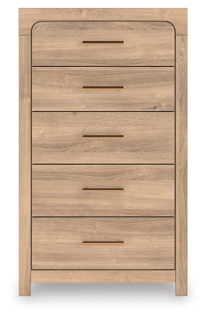 Hoover Furniture Outlet - Ashley Furniture - Kinlanni Chest of Drawers - Five Drawer Chest - PCB1360-46