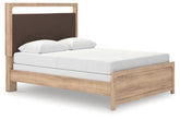Hoover Furniture Outlet - Ashley Furniture - Kinlanni Queen Upholstered Panel Bed - Queen Upholstered Panel Bed - PCB1360B4