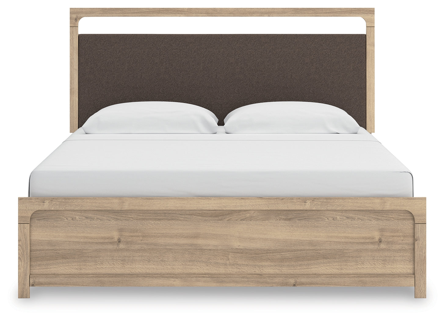 Hoover Furniture Outlet - Ashley Furniture - Kinlanni King Upholstered Panel Bed - King Upholstered Panel Bed - PCB1360B15