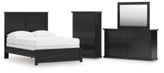 Hoover Furniture Outlet - Ashley Furniture - Maribel Full Panel Bed, Dresser, Mirror and Chest - Full Panel Bed, Dresser, Mirror and Chest - B138B82