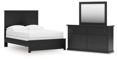 Hoover Furniture Outlet - Ashley Furniture - Maribel Full Panel Bed, Dresser and Mirror - Full Panel Bed, Dresser and Mirror - B138B79