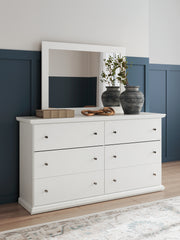 Hoover Furniture Outlet - Ashley Furniture - Bostwick Shoals Dresser and Mirror - Dresser and Mirror - B139B40