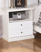 Hoover Furniture Outlet - Ashley Furniture - Bostwick Shoals Nightstand - One Drawer Night Stand - B139-91
