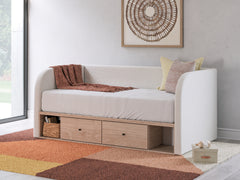 Hoover Furniture Outlet - Ashley Furniture - Arloster Full Upholstered Day Bed with Storage - Full Upholstered Day Bed with Storage - PCB1566B11