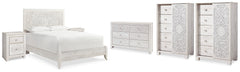 Hoover Furniture Outlet - Ashley Furniture - Paxberry Queen Panel Bed, Dresser, 2 Chests and 2 Nightstands - Queen Panel Bed, Dresser, 2 Chests and 2 Nightstands - B181B31