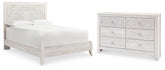 Hoover Furniture Outlet - Ashley Furniture - Paxberry Queen Panel Bed and Dresser - Queen Panel Bed and Dresser - B181B19