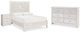 Hoover Furniture Outlet - Ashley Furniture - Paxberry Full Panel Bed, Dresser and Nightstand - Full Panel Bed, Dresser and Nightstand - B181B23