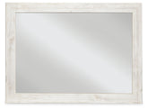 Hoover Furniture Outlet - Ashley Furniture - Paxberry Bedroom Mirror - Bedroom Mirror - B181-36