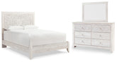 Hoover Furniture Outlet - Ashley Furniture - Paxberry Queen Panel Bed, Dresser and Mirror - Queen Panel Bed, Dresser and Mirror - B181B15