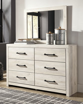 Hoover Furniture Outlet - Ashley Furniture - Cambeck Dresser and Mirror - Dresser and Mirror - B192B1