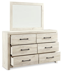 Cambeck King Storage Bed, 2 Dressers, Mirror, and 2 Nightstands