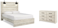 Hoover Furniture Outlet - Ashley Furniture - Cambeck Queen Panel Bed and Dresser - Queen Panel Bed and Dresser - B192B87