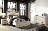 Hoover Furniture Outlet - Ashley Furniture - Cambeck Queen Panel Storage Bed, Dresser and Nightstand - Queen Panel Storage Bed, Dresser and Nightstand - B192B73