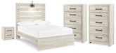 Hoover Furniture Outlet - Ashley Furniture - Cambeck Full Panel Storage Bed, 2 Chests and 1 Nightstand - Full Panel Storage Bed, 2 Chests and 1 Nightstand - B192B136