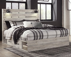 Hoover Furniture Outlet - Ashley Furniture - Cambeck King Panel Bed with 4 Storage Drawers - King Panel Bed with 4 Storage Drawers - B192B27