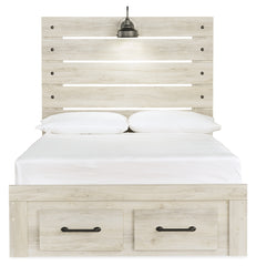 Cambeck Full Panel Bed with 2 Storage Drawers