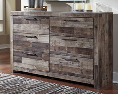 Hoover Furniture Outlet - Ashley Furniture - Derekson Dresser - Six Drawer Dresser - B200-31