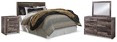 Hoover Furniture Outlet - Ashley Furniture - Derekson Queen Panel Headboard, Dresser, Mirror and Nightstand - Queen Panel Headboard, Dresser, Mirror and Nightstand - B200B45
