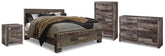 Hoover Furniture Outlet - Ashley Furniture - Derekson Queen Panel Storage Bed, Dresser, Chest and Nightstand - Queen Panel Storage Bed, Dresser, Chest and Nightstand - B200B84