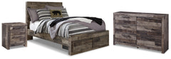 Hoover Furniture Outlet - Ashley Furniture - Derekson Full Storage Bed, Dresser and Nightstand - Full Storage Bed, Dresser and Nightstand - B200B85