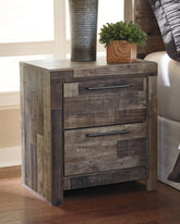Hoover Furniture Outlet - Ashley Furniture - Derekson Nightstand - Two Drawer Night Stand - B200-92