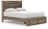 Hoover Furniture Outlet - Ashley Furniture - Elbrim Queen Panel Storage Bed - Queen Panel Storage Bed - PCB2005B4