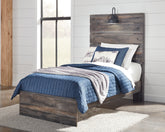 Hoover Furniture Outlet - Ashley Furniture - Drystan Twin Panel Bed - Twin Panel Bed - B211B2