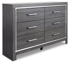 Lodanna Full Panel Storage Bed and Dresser