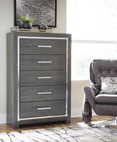 Hoover Furniture Outlet - Ashley Furniture - Lodanna Chest of Drawers - Five Drawer Chest - B214-46