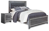 Hoover Furniture Outlet - Ashley Furniture - Lodanna Queen Panel Bed and Nightstand - Queen Panel Bed and Nightstand - B214B56