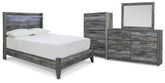 Hoover Furniture Outlet - Ashley Furniture - Baystorm Full Panel Bed, Dresser, Mirror and Chest - Full Panel Bed, Dresser, Mirror and Chest - B221B80