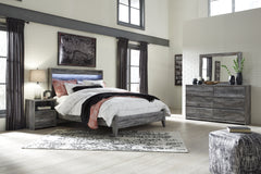 Hoover Furniture Outlet - Ashley Furniture - Baystorm Queen Panel Bed, Dresser, Mirror and Nightstand - Queen Panel Bed, Dresser, Mirror and Nightstand - B221B17